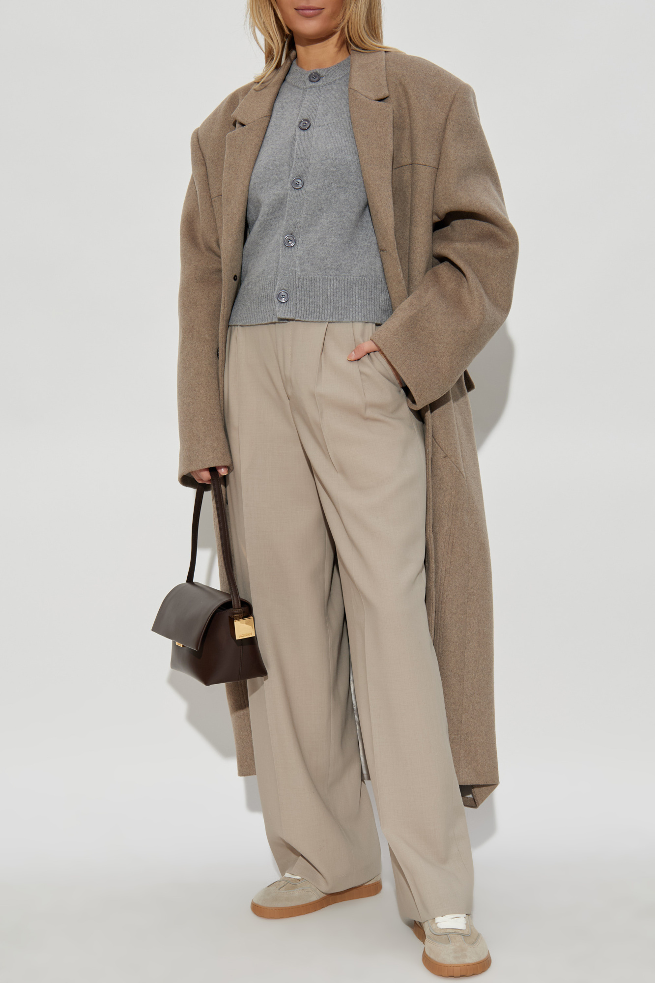 Ami Alexandre Mattiussi Wool trousers with pleats | Women's | Vitkac